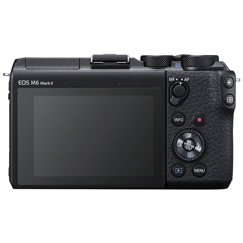 Máy ảnh Canon EOS M6 Mark II Body BK/SIL (Đen/Bạc) - Hàng Chính Hãng Lê Bảo Minh