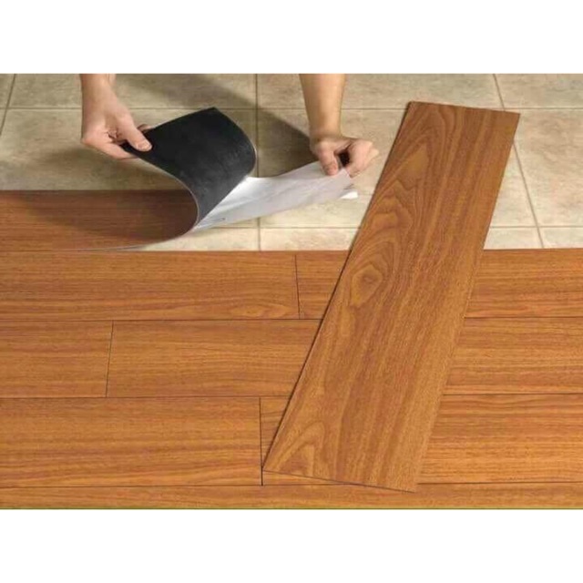 Miếng dán sàn vân gỗ