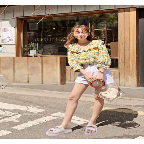 Giày Sandal Đế Dày 5cm Cột Dây Chống Mài Mòn Thoáng Khí Phong Cách Hàn Quốc Thời Trang Mùa Hè 2022 Cho Nữ