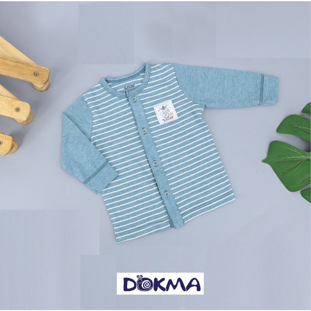 JB415A Áo cài giữa dài tay của công ty TNHH Dệt May DOKMA (NB-6M)