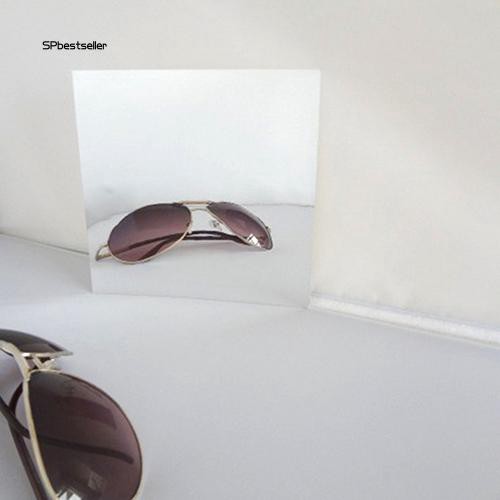 Bộ 9/16 miếng decal hiệu ứng gương dán tường nhà vệ sinh