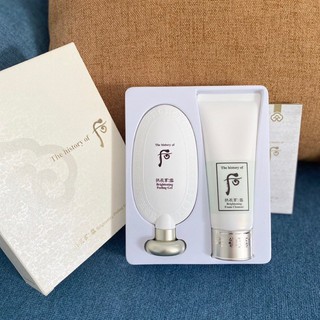 [AUTH] [Giá sốc] Set tẩy tế bào chết whoo Gongjinhyang Seol Brightening Peeling Gel  tặng sữa rửa mặt