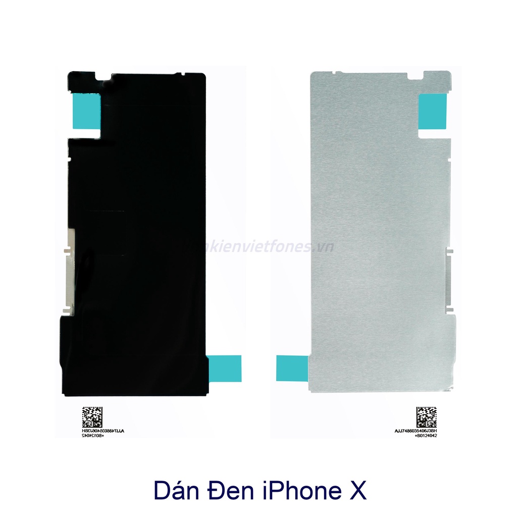 Dán đen màn hình iPhone X đến 12 Pro Max