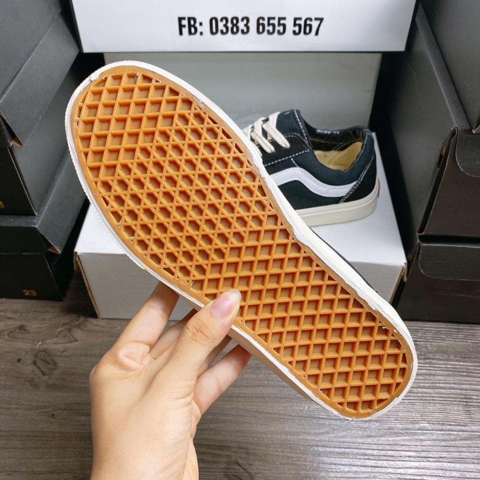 GIÀY thể thao vans VAULT, vans OLD đen Lười CARO hàng cao cấp đủ size 36-43 hot trend siêu bền và dễ phối đồ