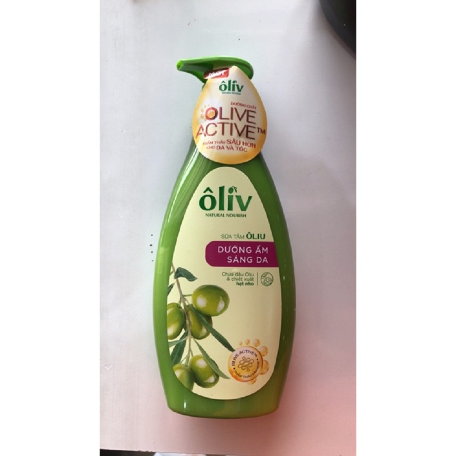 Sữa Tắm Ôliv Dưỡng Ẩm Sáng Da Hương Oliu 650ml | BigBuy360 - bigbuy360.vn