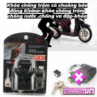 [FREESHIPS] KHÓA CHỐNG TRỘM THÔNG MINH KINBAR CÓ CHUÔNG AN TOÀN