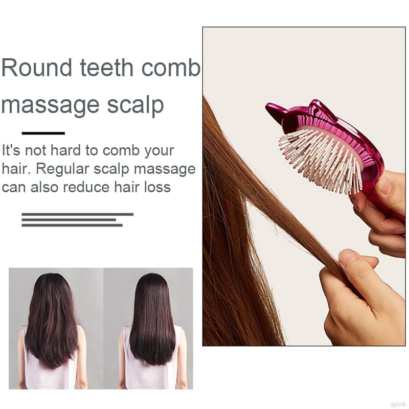 Lược Chải Tóc Massage Da Đầu Mềm Mại Thoải Mái