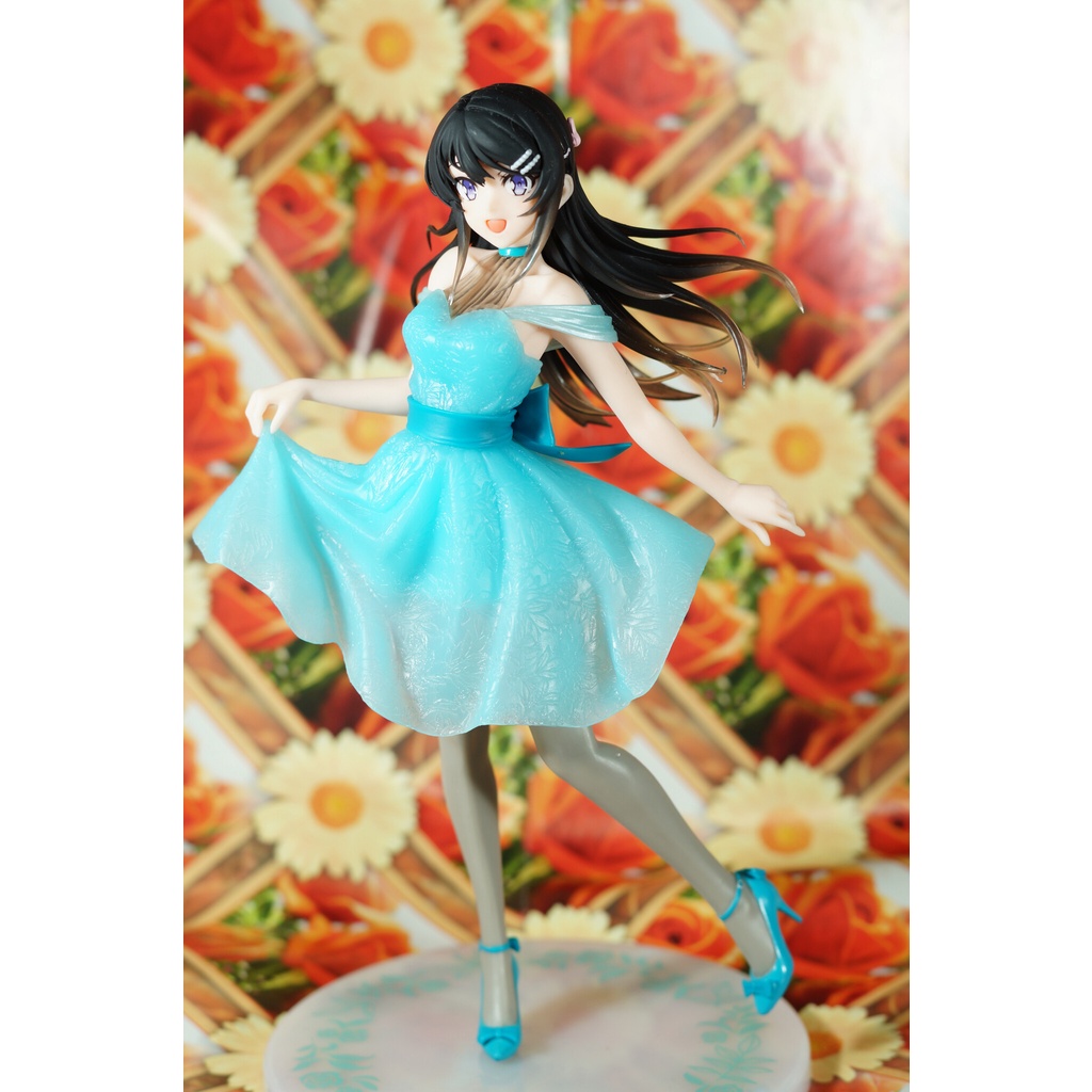Mô Hình Sakurajima Mai, Hội Chứng Tuổi Thanh Xuân, Clear Dress Ver. - Coreful -  Figure Chính Hãng Nhật Bản