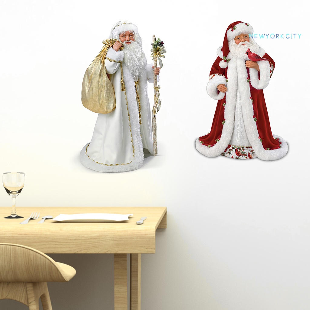 Giấy Dán Tường Bằng PVC Tự Dính Họa Tiết Giáng Sinh Trang Trí Nhà Cửa