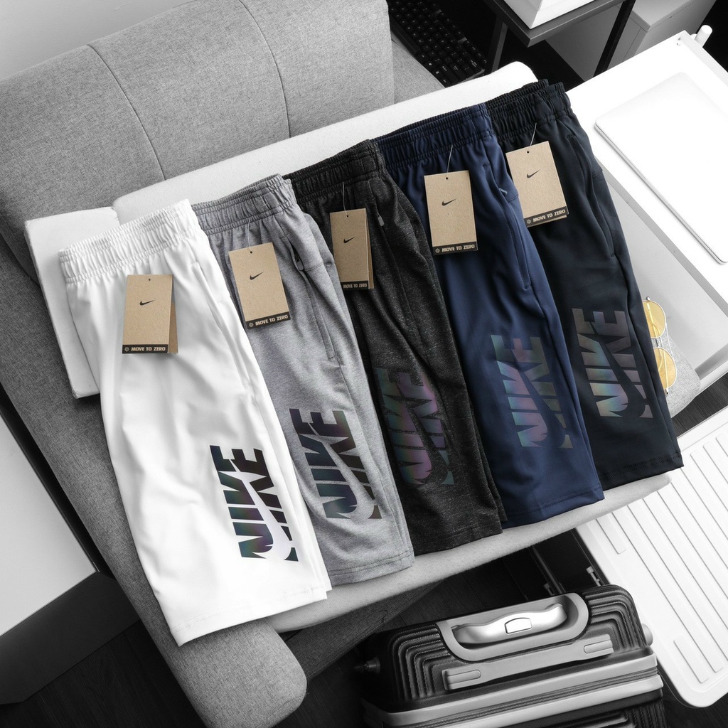 Quần Đùi Nam Mặc Nhà Quần Short thun Nam 2023 Phản Quang Vải Thun Cao Cấp Mềm Mịn Không Nhăn Không Xù Shopthethaokute