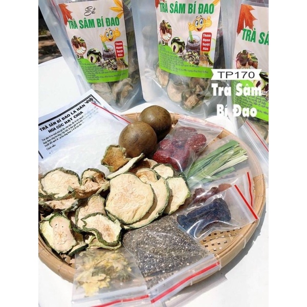 Combo 9 vị sâm bí đao hoa cúc hạt chia