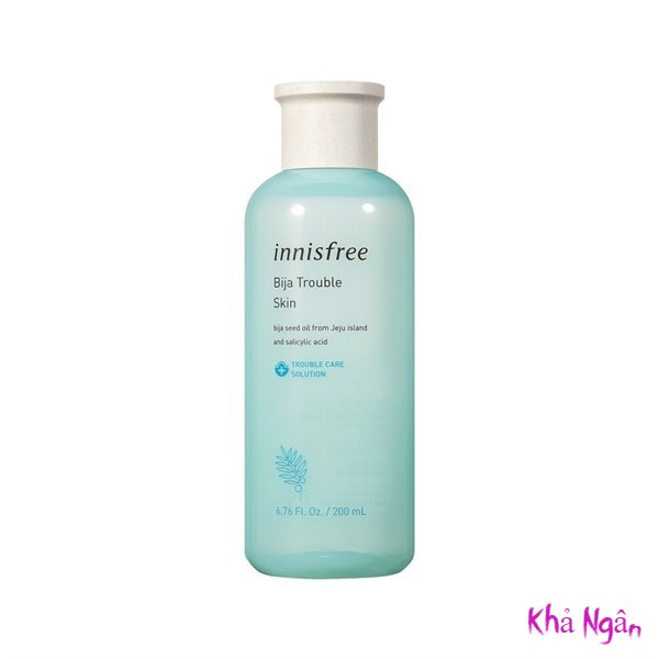 Nước Hoa Hồng Dành Cho Da Mụn – Innisfree Bija Trouble Skin