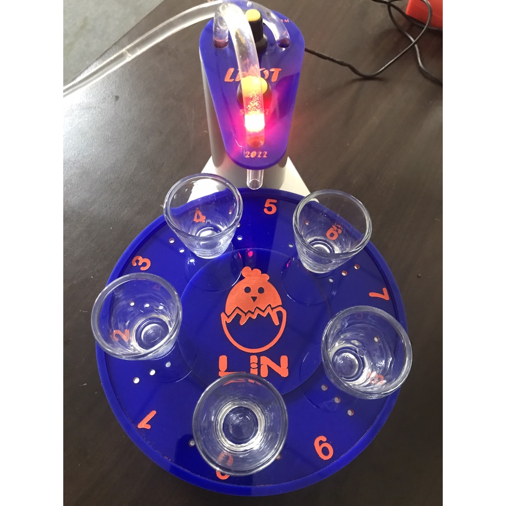 Máy Rót Rượu Cảm Ứng Tự Động Thông Minh, Rót Được Nhiều Người Nhiều Chế Độ Hiệu LROT