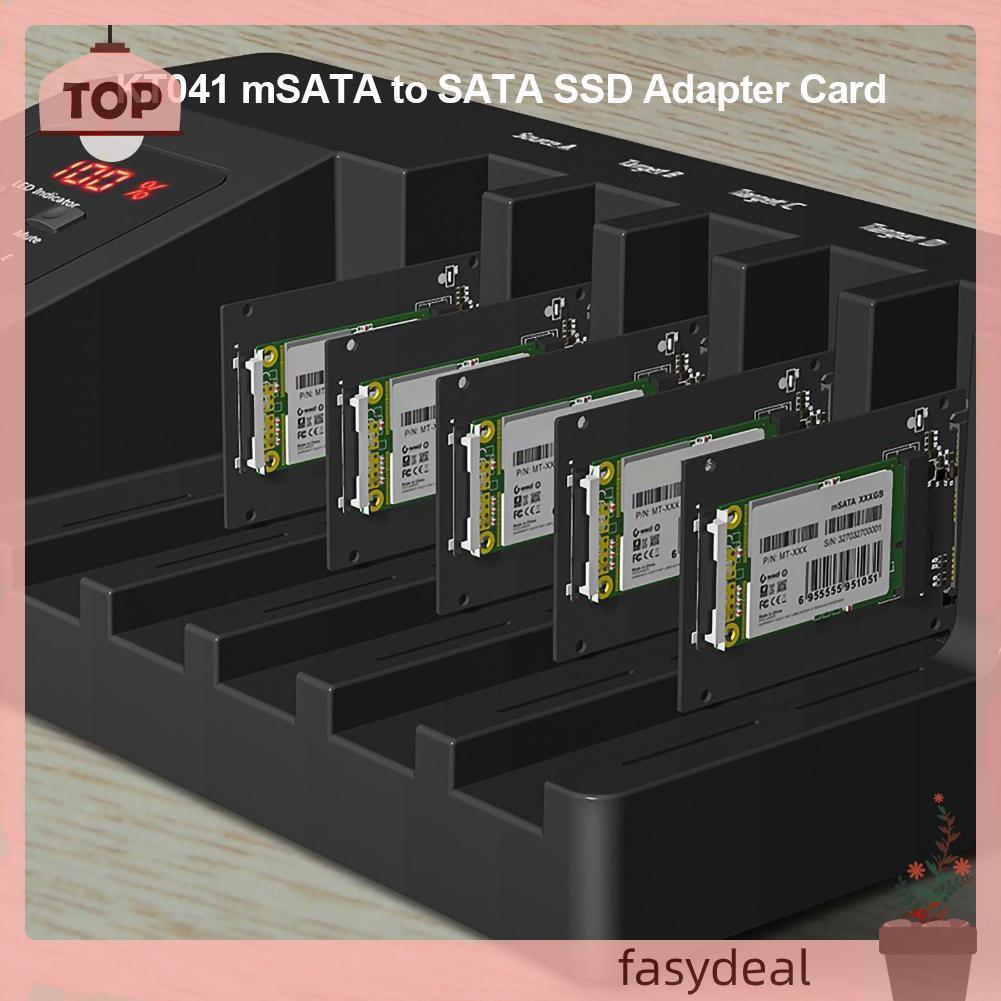 (Fas) Mạch Chuyển Đổi Kt041 Msata Sang Sata 3.0 51x30mm Ssd | BigBuy360 - bigbuy360.vn