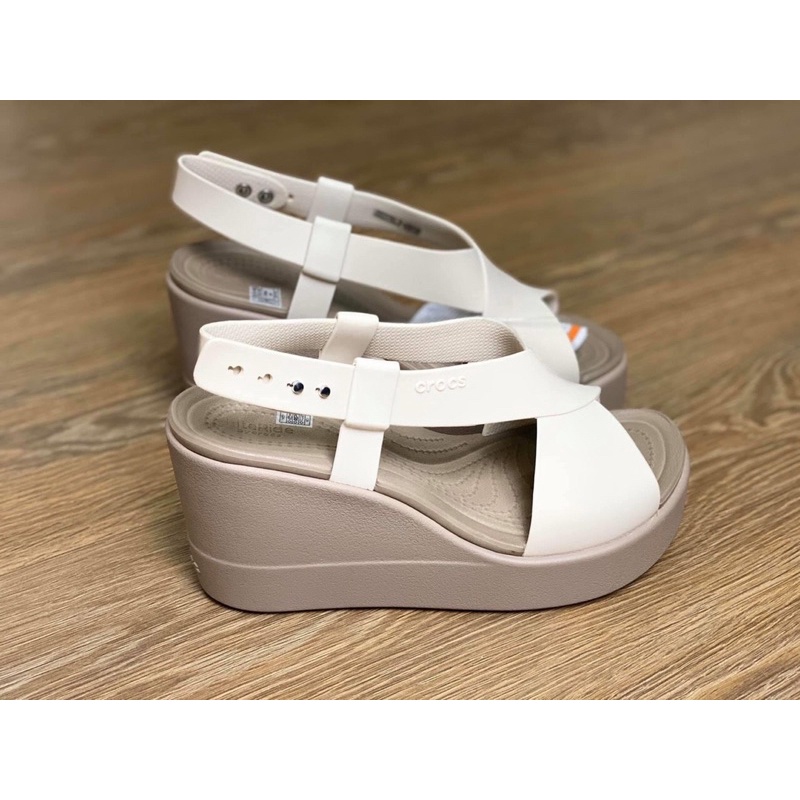 Sandal nhựa đi mưa, chống hôi chân Cross Brooklyn cao 9cm