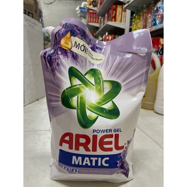 Nước giặt Ariel hương hoa Oải hương túi 3100ml