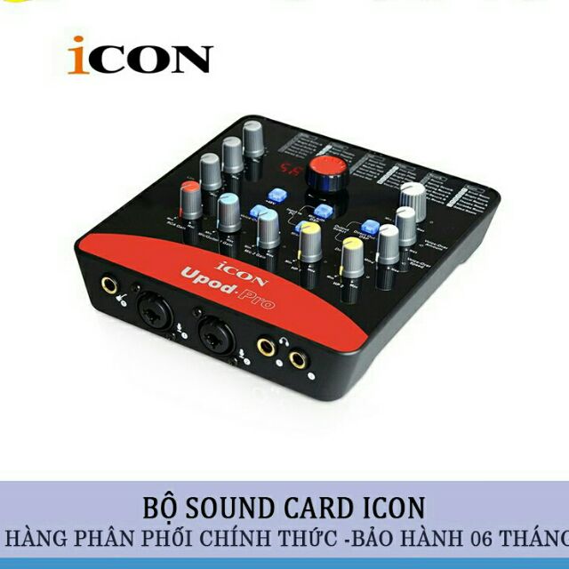 BỘ LỌC ÂM THANH SOUND CARD THU ÂM ICON UPON PRO -DC3106
