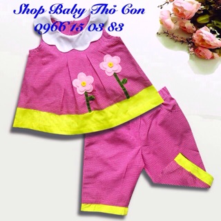 Bộ áo cổ lá sen 