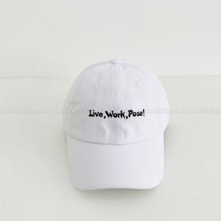 UNISEX Mũ cap live work pose Mucap175