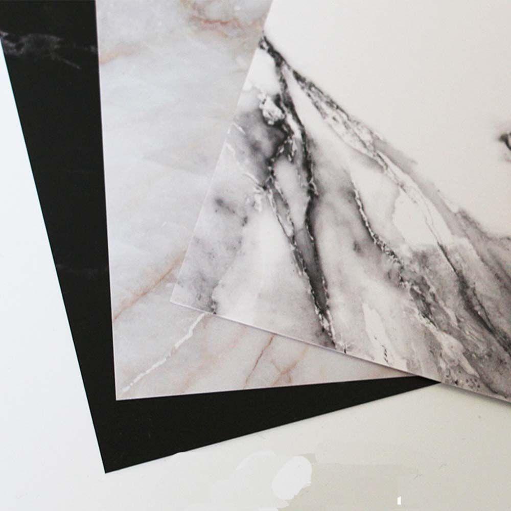 Khay Vuông Họa Tiết Cẩm Thạch Trưng Bày Móng Tay Nghệ Thuật DIY