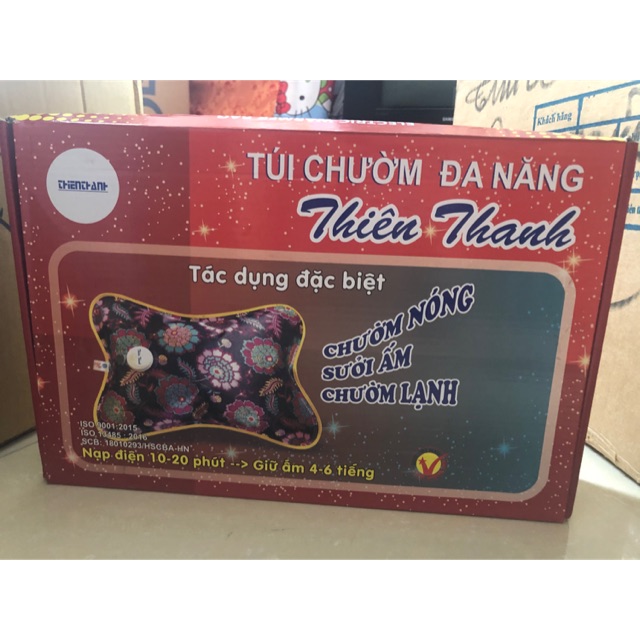 Túi Chườm Nóng Lạnh Đa Năng Thiên Thanh Cỡ Trung 25x35cm