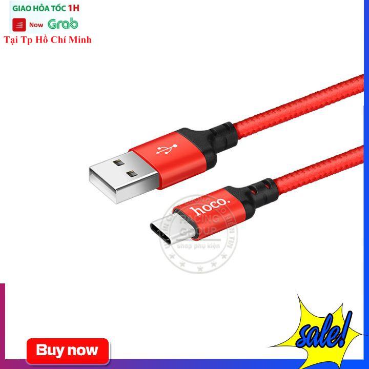 Cáp Sạc Điện Thoại Hoco X14 Type C Siêu Bền - Bảo Hành 12 Tháng