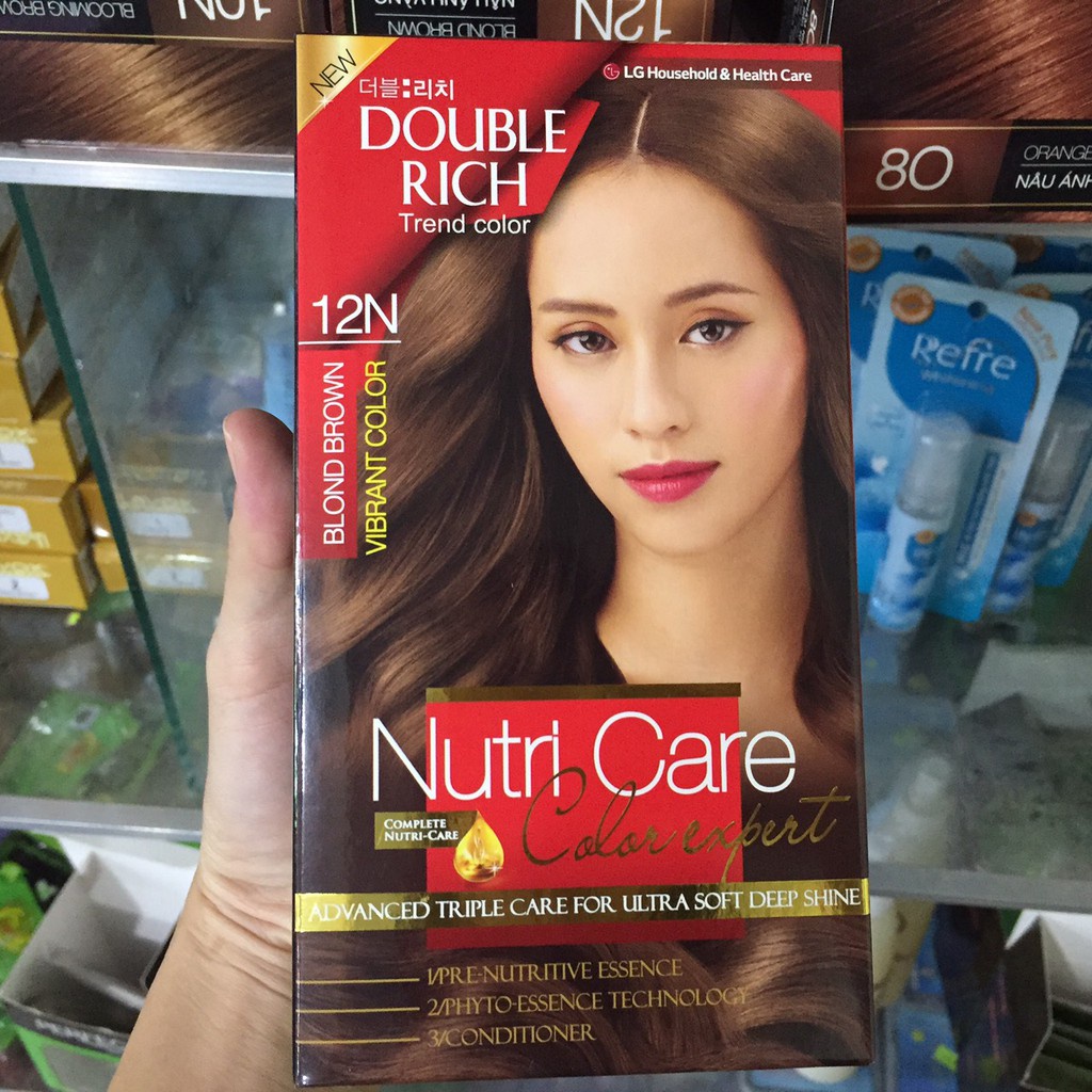 Thuốc nhuộm tóc Double Rich Trend Color Nutri Care