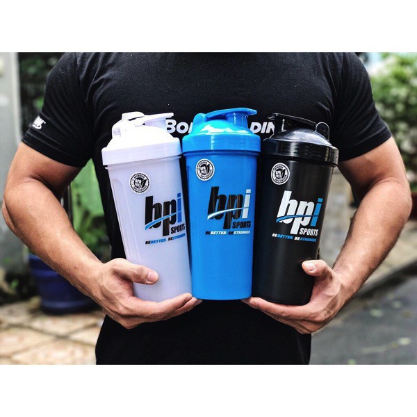 BÌNH NƯỚC SHAKER CAO CẤP BPI có giấy kiểm định chất lượng