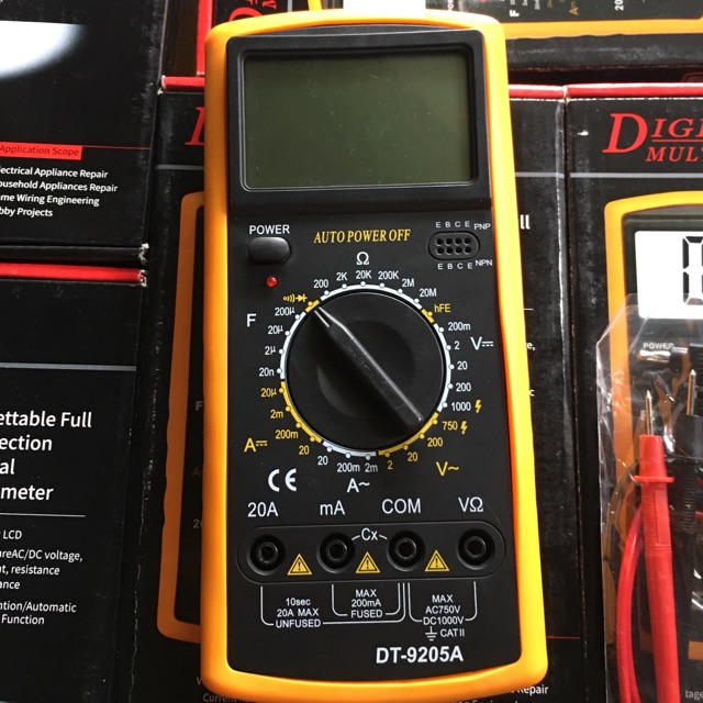 Đồng Hồ Do Vạn Năng DT-9205A