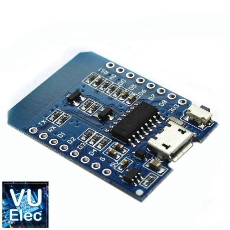 Mạch phát triển Arduino IoT NodeMCU D1 MINI - Lua Based ESP8266