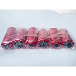 [ CHỈ TƠ VẮT SỔ 5000M ] VỈ 6 CUỘN - MÀU ĐỎ