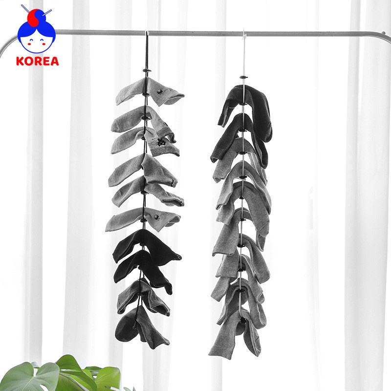 Dây phơi tất vớ quần áo có thể điều chỉnh kích thước GIA DUNG KOREA