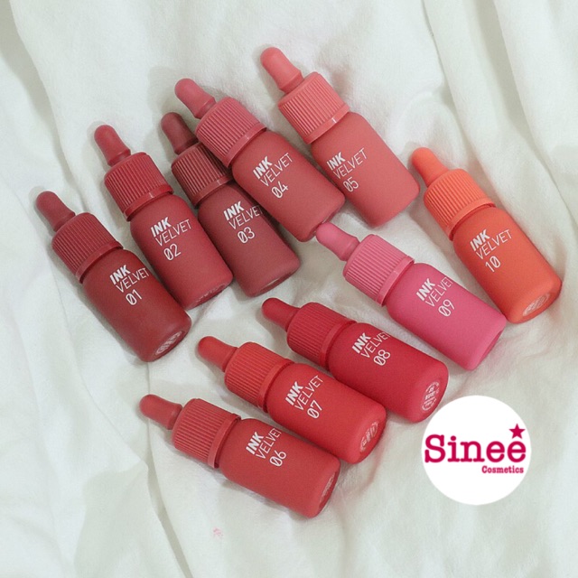 Son kem lì 𝑭𝑹𝑬𝑬𝑺𝑯𝑰𝑷 son ink velvet lip tint - son peripera siêu đẹp và lì