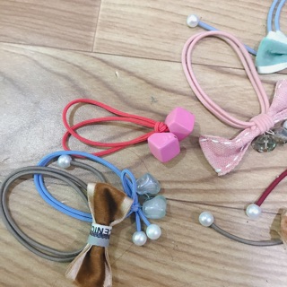 [ Rẻ vô địch] Dây cột tóc hanmade hàn quốc siêu xinh