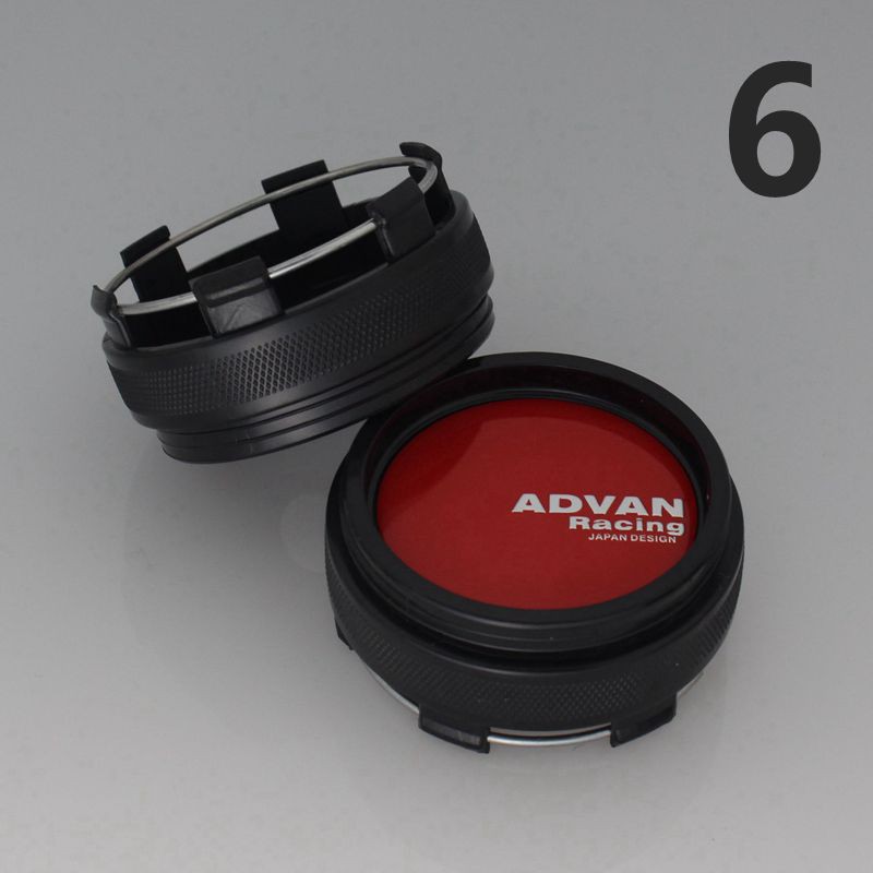 4pcs 66/62mm clip advan wheel caps for rims advan logo emblem wheel center cap japan racing covers hub caps car styling