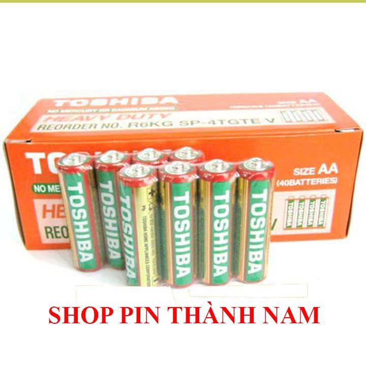 Hộp 40 viên pin AA Toshiba