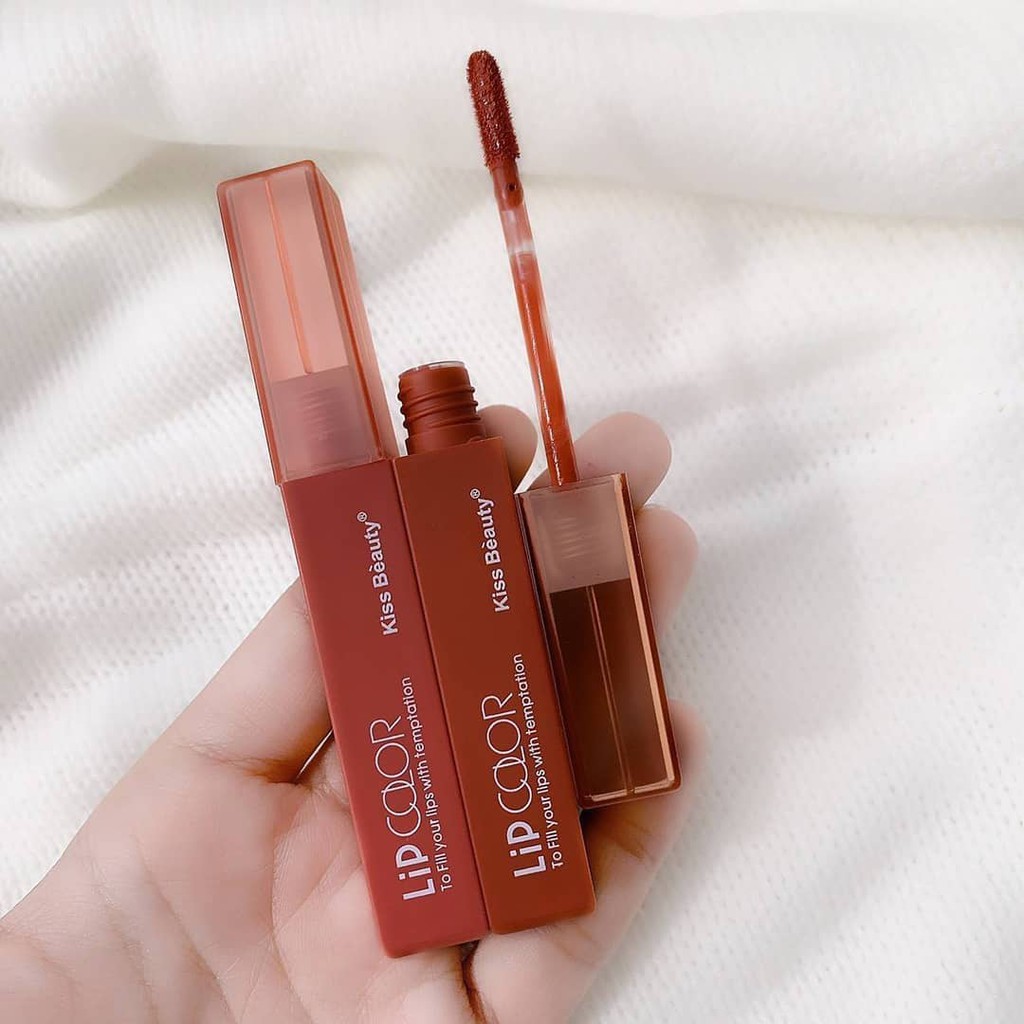 THANH LÝ NGHỈ BÁN - Sét son Lipcolor Kiss Beauty 6 tone nhìn là mê.