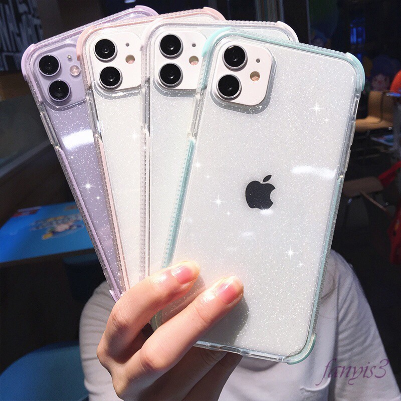 Iphone 12 11 Pro Max Se 2020 Xr X Xs Max 7 8 6 6s Plus ốp điện thoại Trong Suốt Màu Kẹo Ngọt Cho | BigBuy360 - bigbuy360.vn