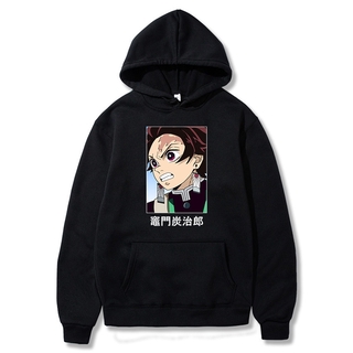 Áo Hoodie Họa Tiết Anime Demon Slayer Tanjiro Nezuko Inosuke Zenitsu Chất Lượng Cao Năm 2021