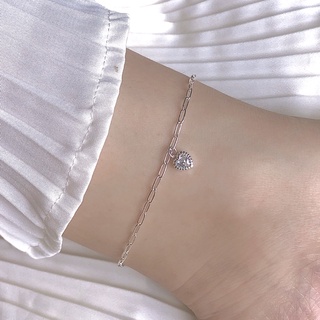 Lắc chân bạc mắt xích tim