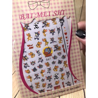 Sticker dán móng mã số 80