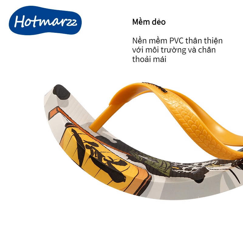 Hotmarzz Dép Xỏ Ngón Nam Trong Nhà/Ngoài Trời/Không Trơn Trượt HM0872