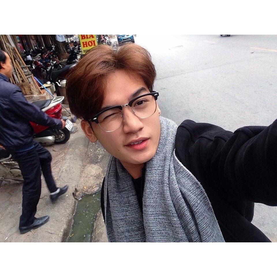 Mắt kính hàn quốc unisex cao cấp❤️FREESHIP❤️kính mát nam nữ Club nửa gọng AH134 | BigBuy360 - bigbuy360.vn