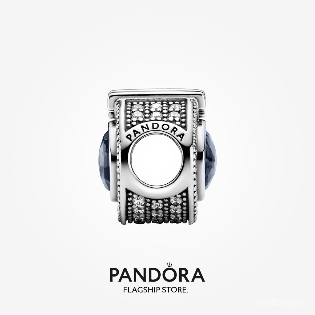 Pandora Vương Miện Hoặc Charm Màu Xanh Sáng