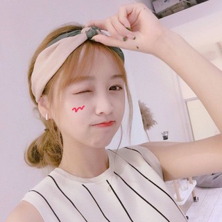 Băng Đô Turban Tiểu Thư Hàn Quốc Thắt Nút Xoắn Vặn Duyên Dáng !