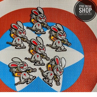 Tem logo decal sticker lẻ đủ mẫu