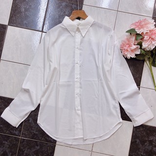ÁO SƠ MI BIG SIZE ( TRẮNG/ HỒNG )