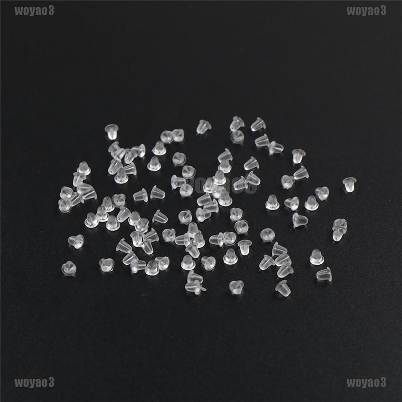 Bộ 100 Nút Nhựa Trong Suốt Tiện Lợi