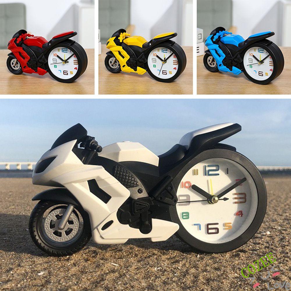 Đồng Hồ Báo Thức Để Bàn Hình Chiếc Mô Tô Độc Đáo Trang Trí Cho Bé