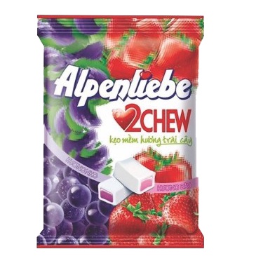 Combo 3 Kẹo Dẻo Alpenliebe các loại gói 87g